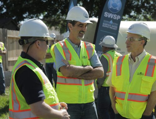 Groundbreaking ceremony for Segment C2 of the Surface Water Supply Project