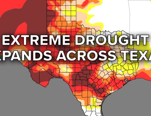 Extreme Drought expands in Houston, 42% of Texas now in extreme drought conditions.